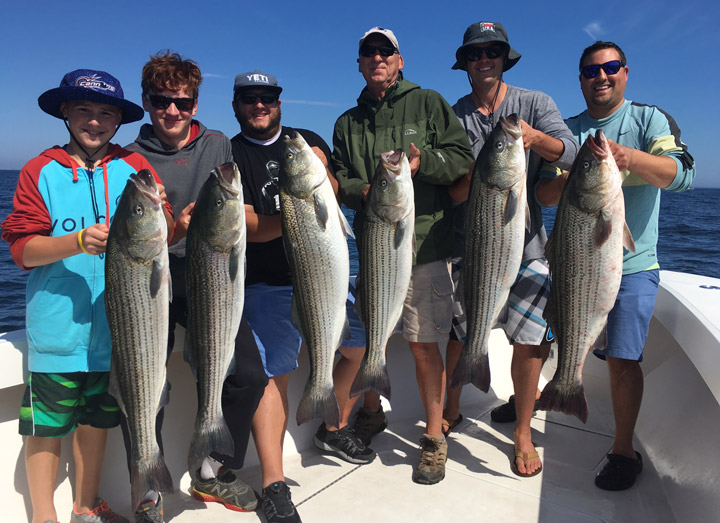 Summertime Charter Fishing on Cape Cod